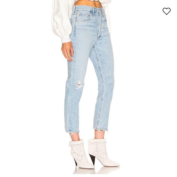 AGOLDE Revolve Riley High Rise Straight Crop 32 - Picture 2 of 16